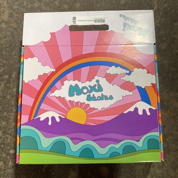 Moxi Rainbow Riders Roller Skates, Pink - Picture 3 of 4